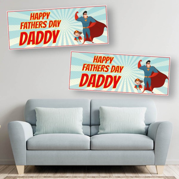 Father's Day Banners - Daddy from Daughter