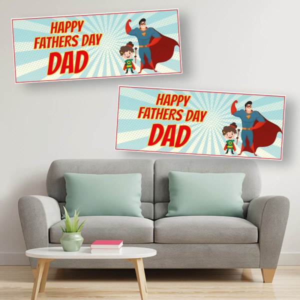 Father's Day Banners - Dad from Daughter