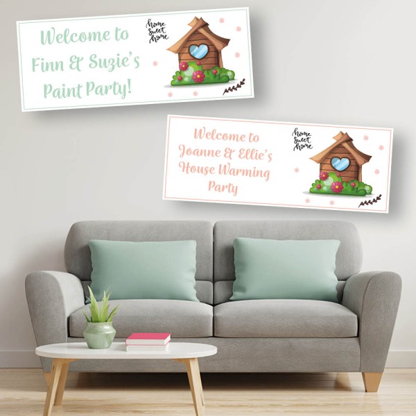 Housewarming Personalised Celebration Party Banners