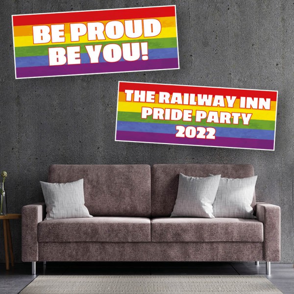 Pride LGBTQ+ Celebration Banners 